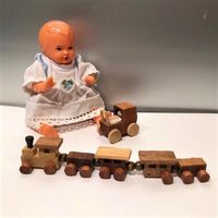 ❗Jetzt = 24.- Fr. !!❗P`stube Baby E.S. Germany mit SPIELZEUG